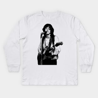 Steve Winwood Retro Kids Long Sleeve T-Shirt